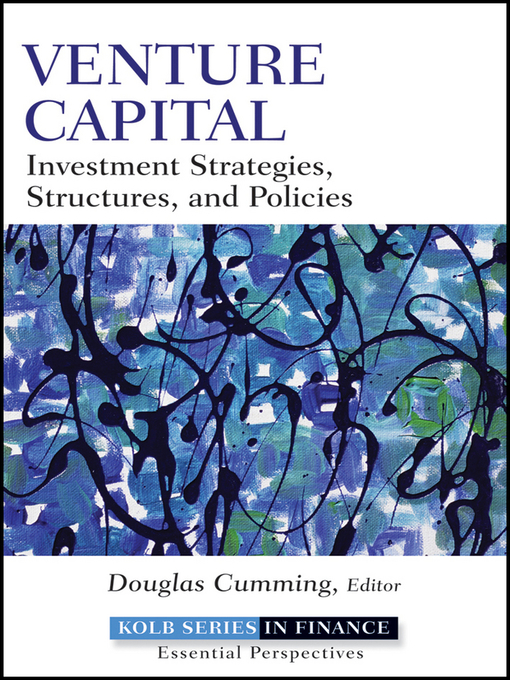 Title details for Venture Capital by Douglas Cumming - Wait list